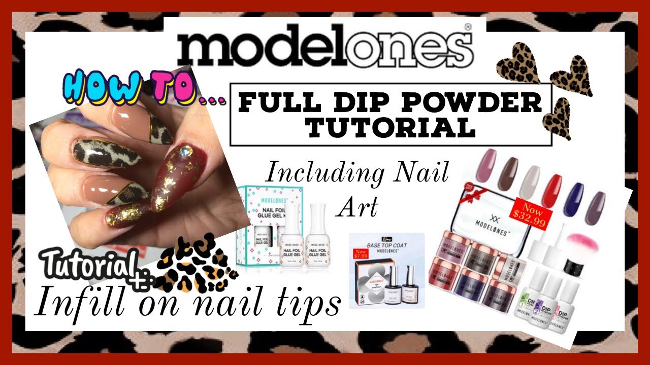 MODELONES DIP POWDER/NEW MODELONES DIP KIT REVIEW/how to apply dip