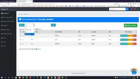 PHP CI MANIA เพิ่มช่อง INPUT ค้นหาเพิ่มเติมจาก Dropdown List ที่ Generate ให้