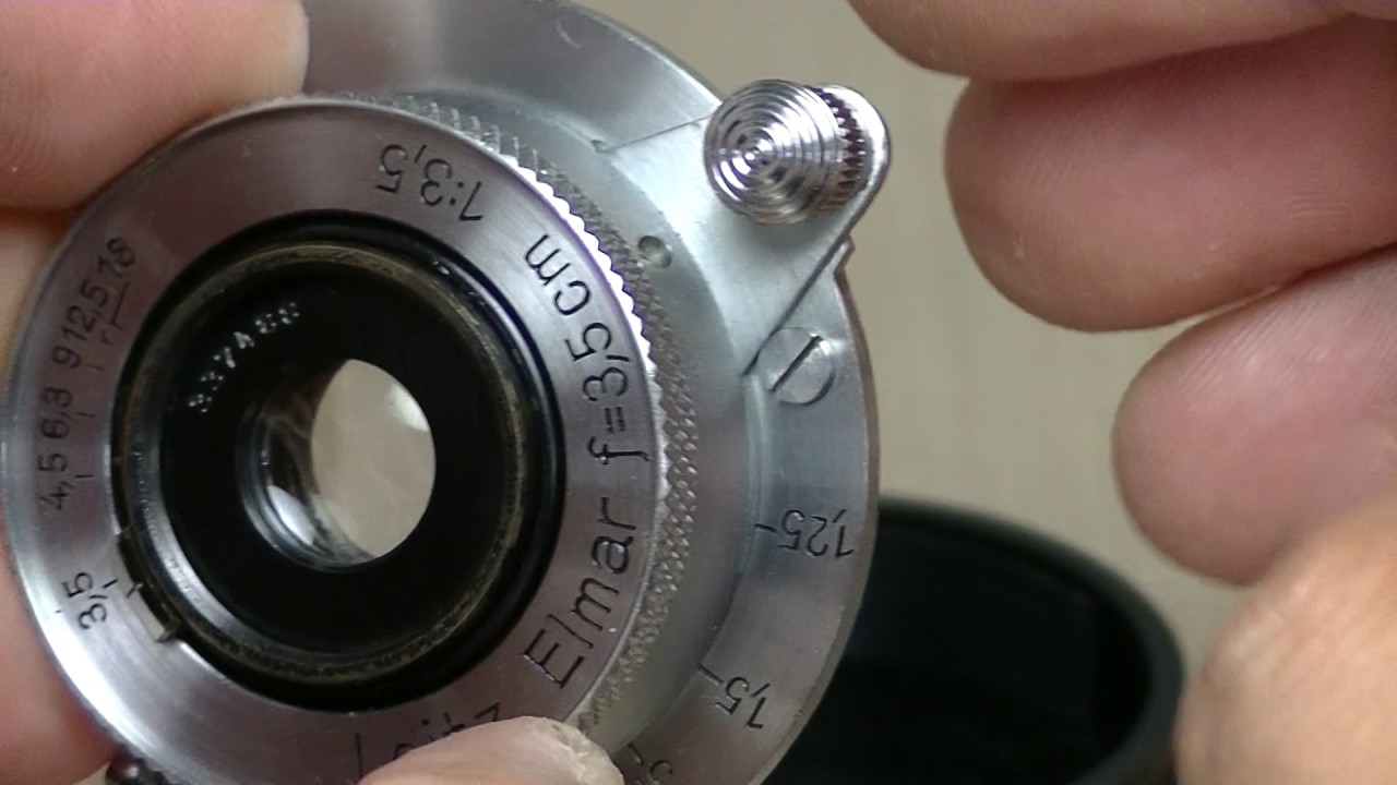 50mmの次はコレでしょ！！ Elmar（エルマー）35mmF3.5 分解清掃済み