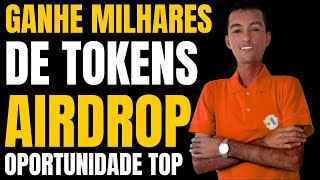 AIRDROP PODEROSO DISTRIBUINDO TOKENS ILIMITADOS | GANHE MILHARES DE TOKENS NESTE AIRDROP