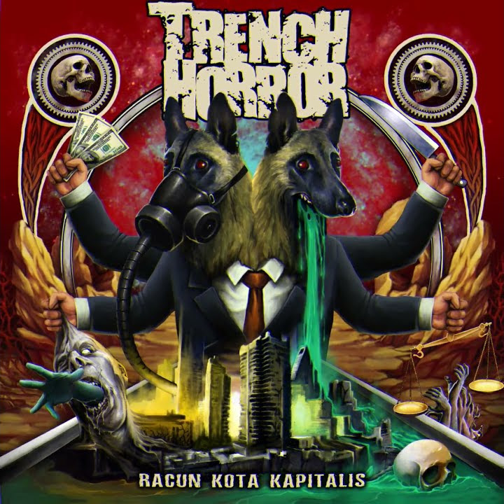 TRENCH HORROR - RACUN KOTA KAPITALIS album penuh format CD's Pro Rilis Oleh Playloud Records