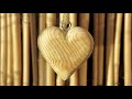 Make a wooden heart with basic dremel bits and basic tools