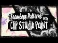 How to Create Seamless Tiling Patterns || Clip Studio Paint Tutorial #1