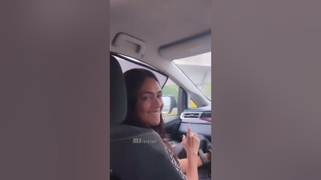 Mrunal Thakur Singing Samayama Song From Hi Nanna | #shorts | MS Talkies