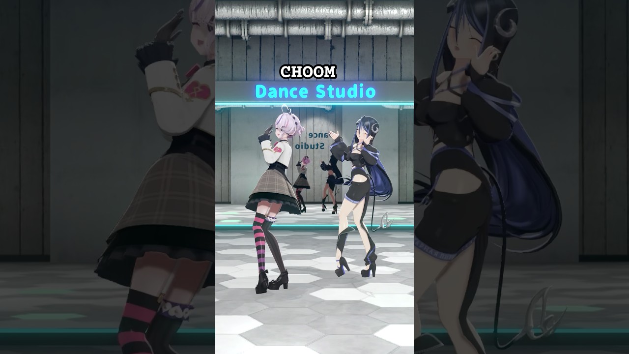 CHOOM を蛇宵ティアさんと#踊ってみた 💃✨ #mariamarionette #vtuber #nijisanji