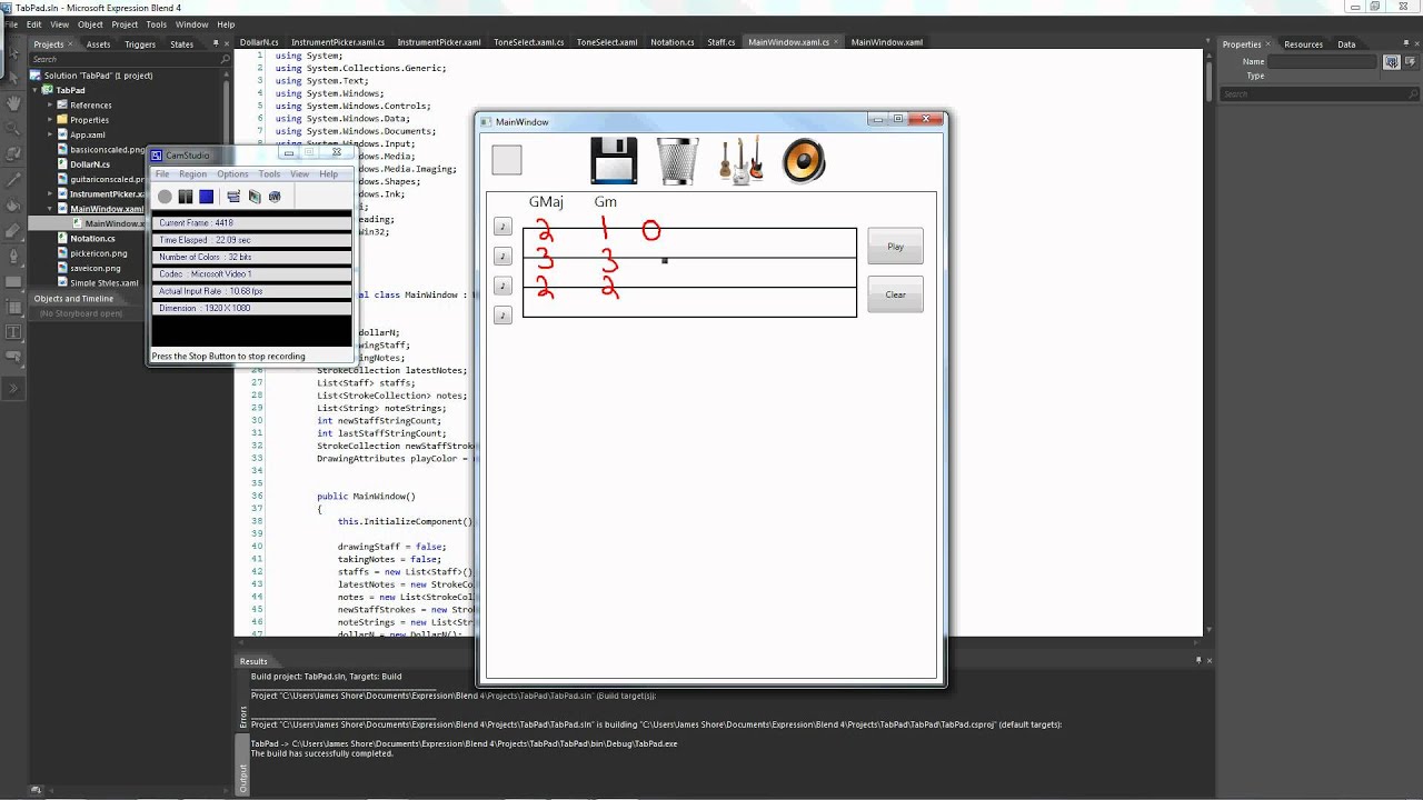 TabPad: Chord Recognition