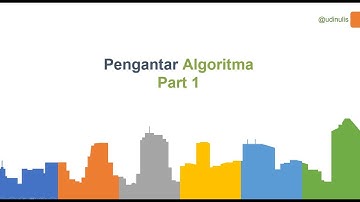 pengantar algoritma (1/3)