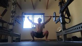 40kg snatch - first attempt