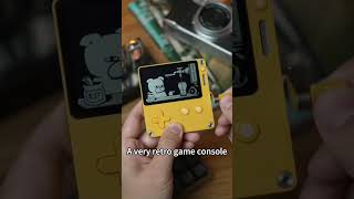 Retro console boot-up animation The attention to detail is insane 🎮✨