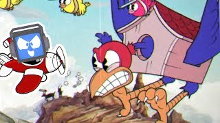 CUPHEAD - BEATING THE BIRD BOSS (Wally Warbles) 