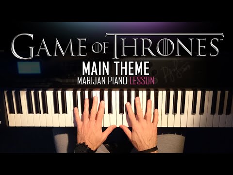 How To Play: Game Of Thrones - Main Theme | Piano Tutorial Lesson + Sheets