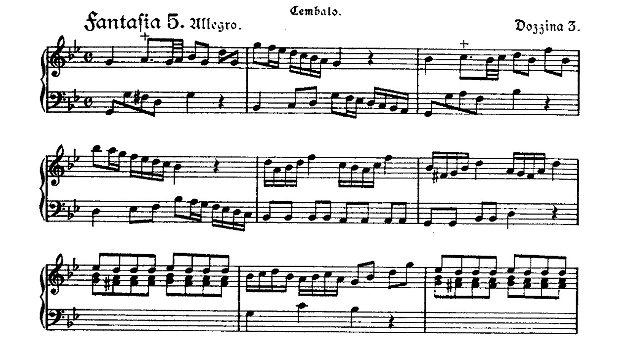 Telemann / Helma Elsner, 1959: Fantasia No. 29 in G Minor TWV 33