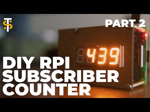 DIY Raspberry Pi 7 Segment Display Case
