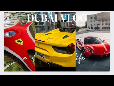 My Fifth Dubai Vlog(5) ❤️ Ferrari World 🌍 Yas Mall😍🏙️