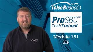 ProSBC TechTraining  - Module 151 - IP Networks, SIP and NAPs