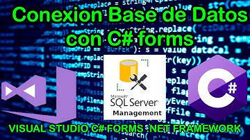 Conexion Base de Datos con C# forms (paso a paso)