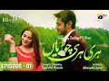 Hari Hari Churiyaan Episode 01 [HD] Wahaj Ali - Aiman Khan - Hasan Ahmed - Shagufta Ejaz |