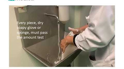 ASVT Amount of soap verification test