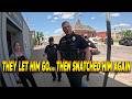 Cops admit he did nothing wrong—then suddenly, he’s back in cuffs