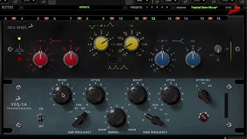Shaping the bass for an EDM track with the Antelope Audio AFX