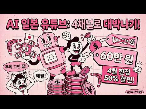 AI일본유튜브 주제 선정 및 4월 교육 안내