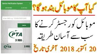 Device Verification System (DVS) - DIRBS Pakistan | How To Verify Your Mobile screenshot 3