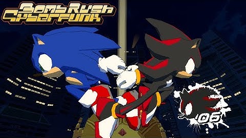 Shadow the Hedgehog goes ALL CITY in Bomb Rush Cyberfunk
