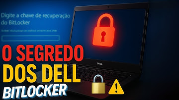 💻🔐 Por que seu Dell pede a chave do BitLocker do nada?
