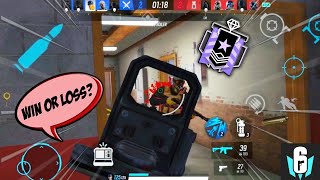 DIAMOND RANK IS INSANE IN R6 MOBILE!