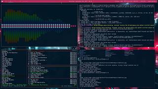 Pywal Demo on BSPWM + Polybar