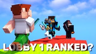 #1 Bedwars Player Tries Lobby 1 Ranked Bedwars