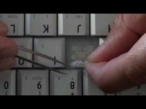 Toshiba Satellite A200 Laptop: How To Fix A Broken Key On The Keyboard