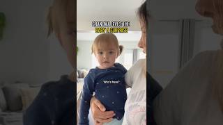 The baby adores Grandma..❤️#baby #grandma #love #bond #cute