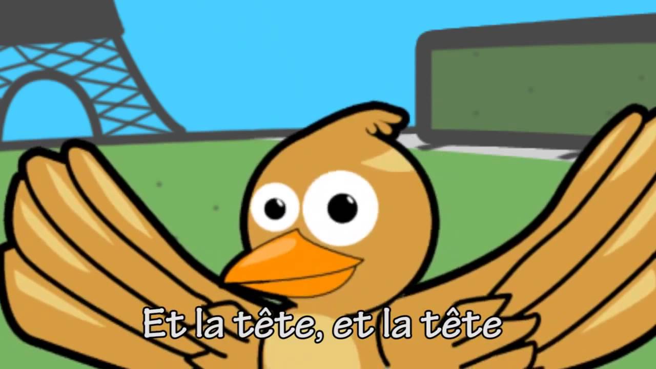 Allouette French Nursery Rhyme Learn French with BASHO & friends-French4kids.co.in