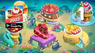 Cooking Aquarium - A Star Chef - Level 1 ~ 11 - Gameplay Walkthrough Part 1 (Android) screenshot 2