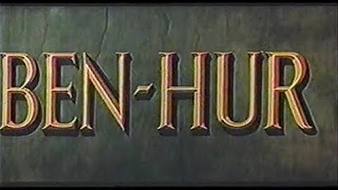 『ベン・ハー』日本版劇場予告編
