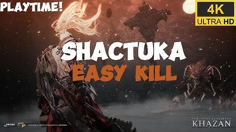 Khazan the first berserker boss fight Shactuka First playthrough (Easy Kill with beastslayer set)
