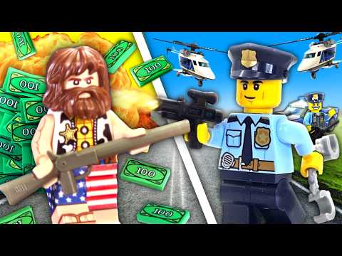 I Simulated LEGO Cops vs. Robbers...