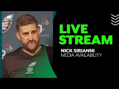 Nick Sirianni on the Eagles wild card matchup against the Buccaneers | Live Today at 12:30pm