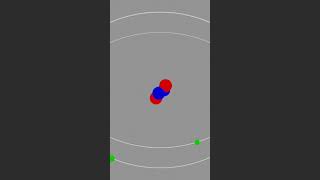 Helium atom that i made 8 months ago. #physics #animation #blender