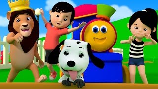 If You're Happy And You Know It | kids youtube | kids tv song | bob the train