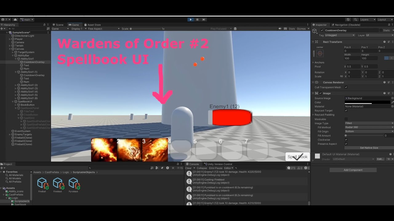 Wardens of Order #2 -- Spellbook UI?