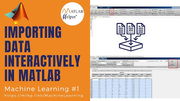 Importing data interactively in MATLAB | Machine Learning | @MATLABHelper