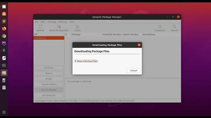 Install synaptic manager in Ubuntu 20.04 LTS [Linux] | Install and uninstall software via Synaptic