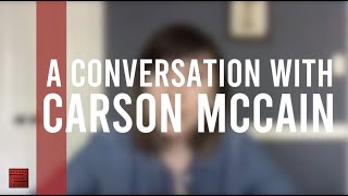 Meet our New Artistic Director, Carson McCain