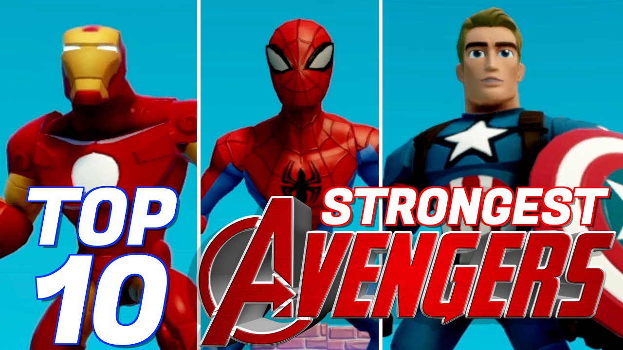 Top 10 Strongest Avengers in Disney Infinity Super Strength Spiderman