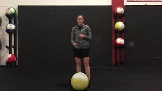 Nancynewell Overhead Med Ball Stomp To Floor