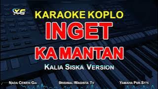 INGET KA MANTAN - KARAOKE KOPLO VERSI KALIA SISKA ft SKA86 (WAGISTA TV)