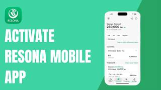 how to activate resona mobile app