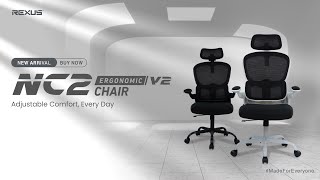 Nc2 Ergonomic Chair V2 Rexus